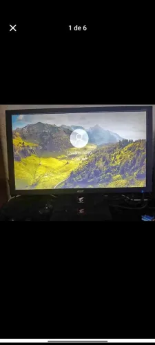 Monitor acer com entrada HDMI e VGA e Davi funcionando perfeitamente