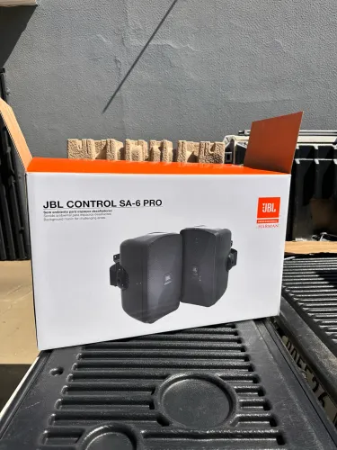 Par de Caixa Passiva 6" Control SA-6 Pro Preta JBL