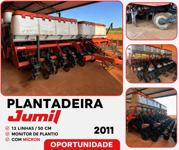 Plantadeira jumil 13 linhas 
