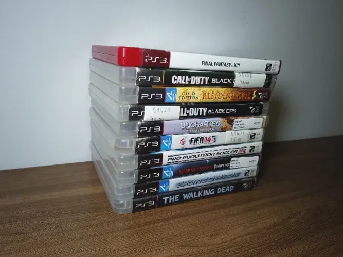 Lote jogos de ps3
