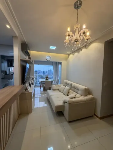 Alugo apartamento de 58m² mobiliado no Ed. Torre Vitta Home no Bairro do Marco