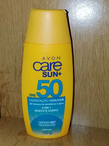 Protetor Solar Avon Care Sun+ FPS 50 - 120g<br>