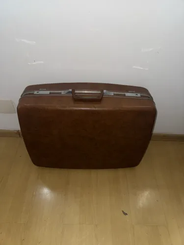 Mala Vintage Antiga - Estilo Retrô | Grande | Peça Única