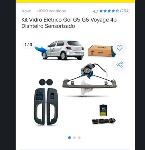 Kit vidros elétricos 
