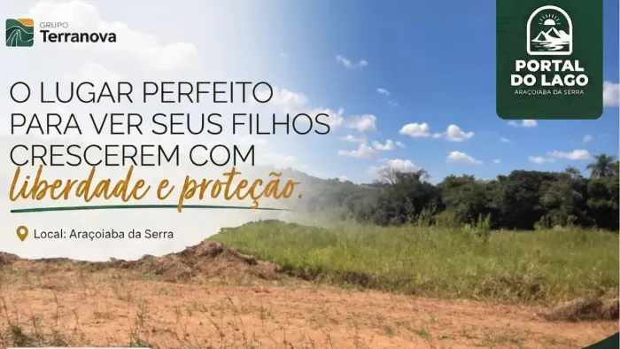 OPORTUNIDADE EM ARAÇOIABA DA SERRA  LOTES DE 500m²