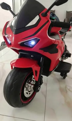 Mini Moto Elétrica Infantil Nova motinha com Luz e Som Bateria 12v Recarregável
