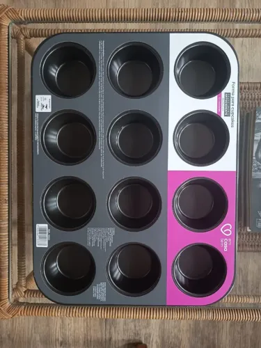 Conjunto Fôrmas Cupcake Bolos/Assados