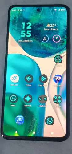 CELULAR MOTO G52 128 GB EM ÓTIMO ESTADO E BATERIA EXCELENTE ATÉ 3X SEM JUROS NO CARTÃO
