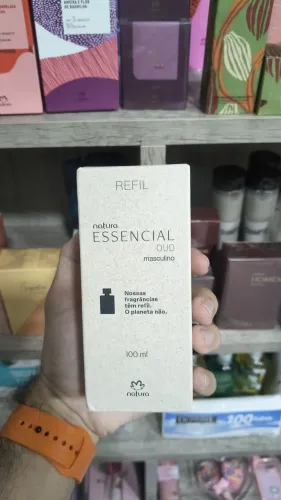 Perfume Refil Essencial Oud 100ml - Natura Masculino, Novo e Lacrado
