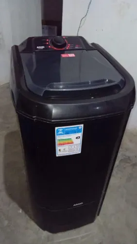 Máquina de Lavar Arno Lavete 10kg Preta - Ótimo Custo-Benefício!