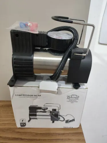 Compressor de ar portátil para carros e camionete