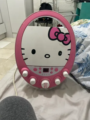 caixa de som da hello kitty