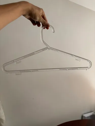 Cabide acrílico 100unidades