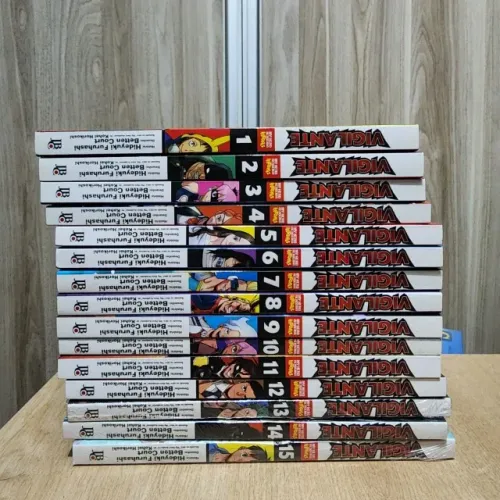 Coleção Completa Mangá My Hero Academia Vigilantes Vol. 1-15