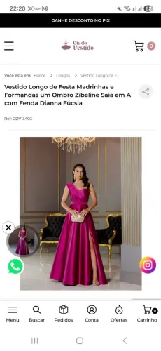 Vestido de festa