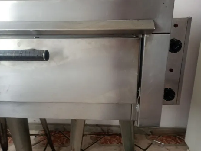 Forno pizzaria industrial inox 220 v