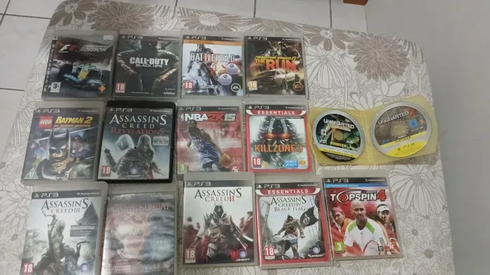 Jogos mídia física PS3 usados