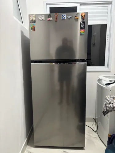 Geladeira de inox LG - Frost Free