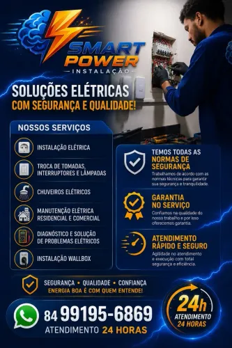 Eletricista 24 horas atendimento rápido 