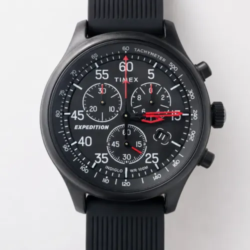 Timex Expedition Field Chronograph TW4B20700 43mm Indiglo - com caixa
