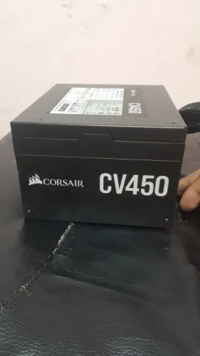  Fonte Corsair CV450, 450W, 80 Plus Bronze, PFC Ativo, Sem Cabo, Preto