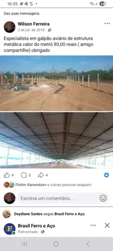 Construções de galpão 