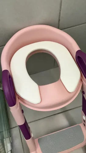 Assento para vaso infantil escadinha