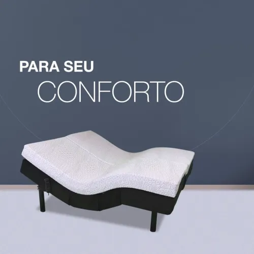 Cama Elétrica Ortobom Queen Praticamente Nova 