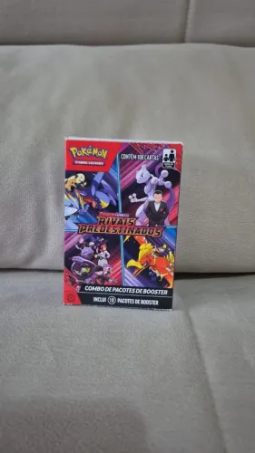 Combo de Pacotes Rivais Predestinados Pokemon TCG