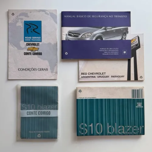 Manual do Proprietário Chevrolet S10 Blazer 2007 2008