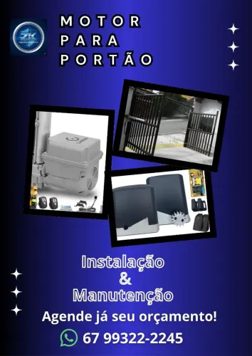 Motor de Portão Mais Tecnologia para você, e sua casa.
