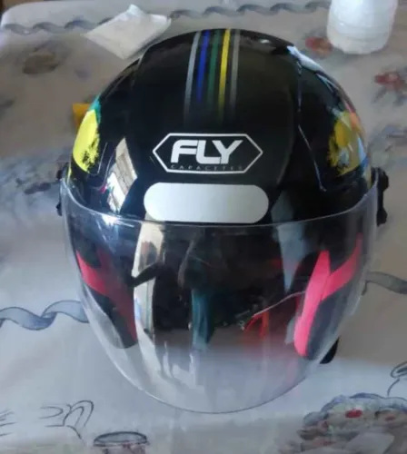 Capacete Fly Drive Aberto Brasil - Zerado (Nunca Usado)