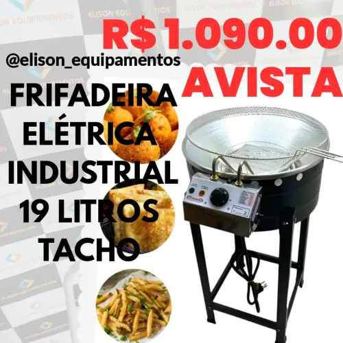 Fritadeira elétrica industrial 19 litros 