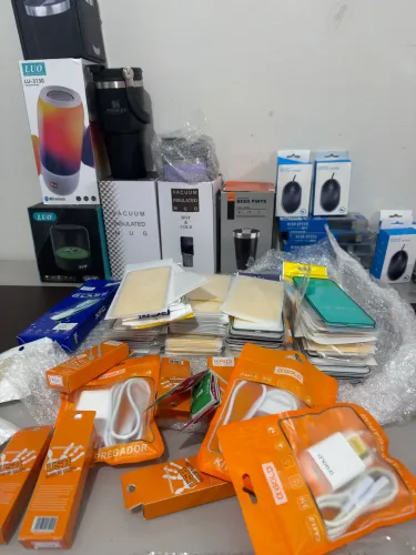 Lote de capinha película caixa de som informática Alexa