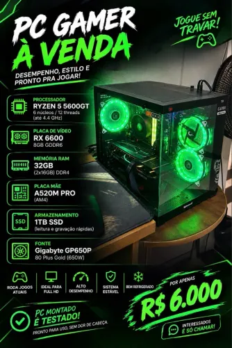 Pc gamer completo