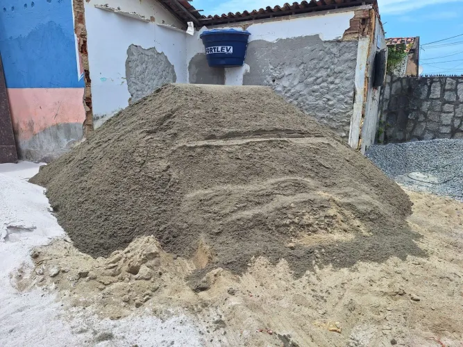 Areia grossa
