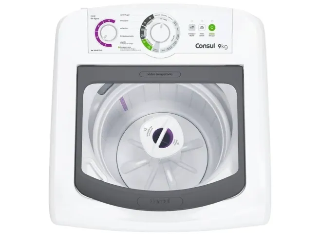 Lavadora de Roupas Consul 9kg Branco