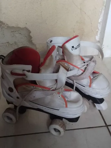 Par de Patins Quad Brunik Infantil Ajustável - Usados