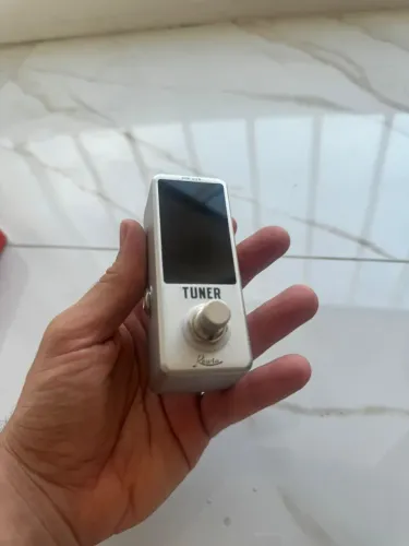 Pedal Afinador Tuner Rowin Guitarra