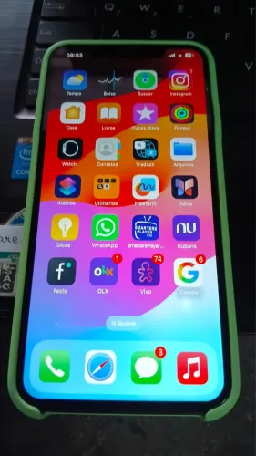 iPhone XS Max 64gb dourado semi novo