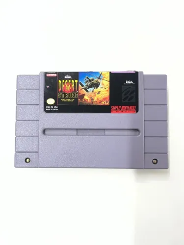 JOGO DESERT STRIKE RETURN TO THE GULF SEMINOVO - SNES