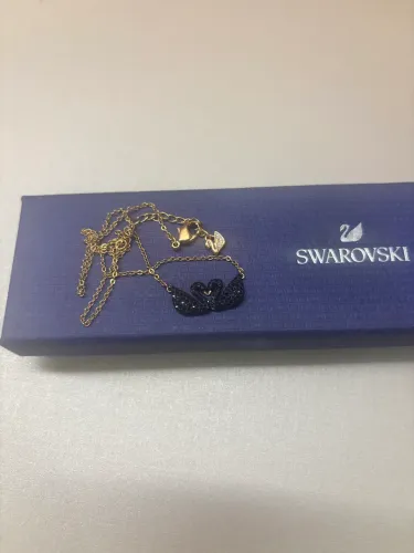 Colar Swarovski Original Com Caixa 