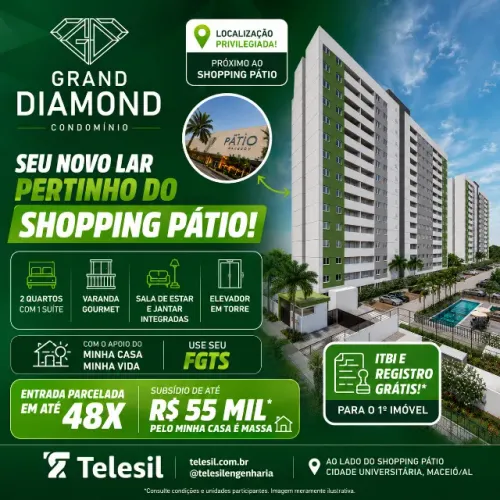 Grand Diamond - O Novo Lançamento Mais Esperado de Maceió