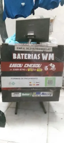 Baú para motos.