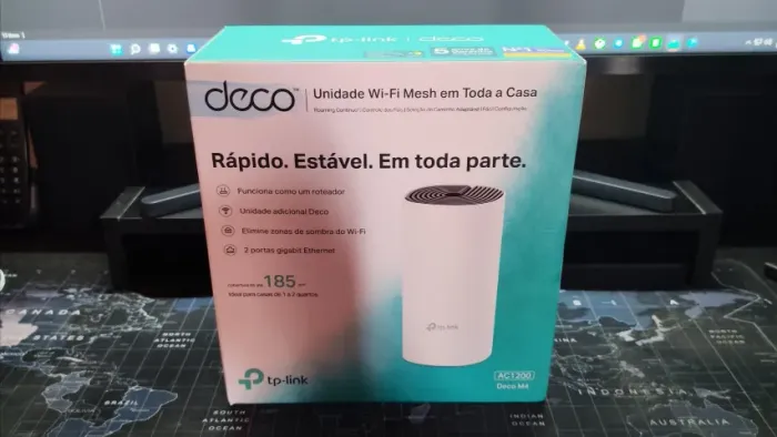 Roteador Mesh TP-Link Deco M4 Branco AC1200 Uma Unidade (Leia a Descrição)