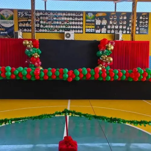 Decoração de festa com baloes