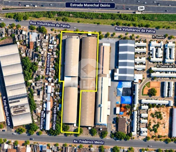 Pavilhão para alugar, 16000 m² por R$ 124.614,16/mês - Navegantes - Porto Alegre/RS