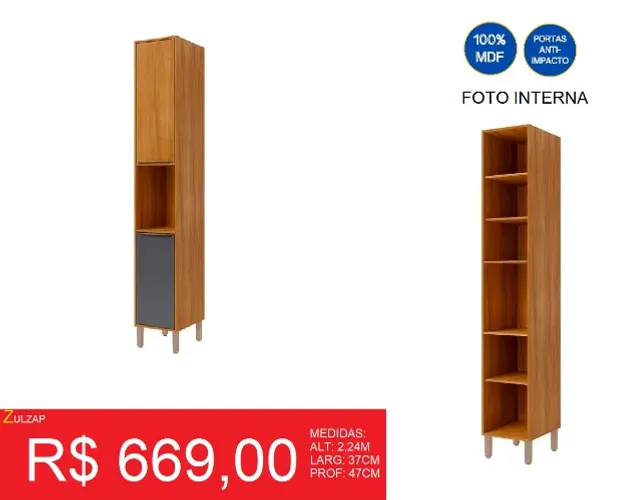 Paneleiro - Entrega e montagem gratuita