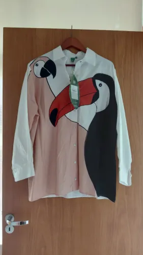 Camisa estampa Tucano Farm