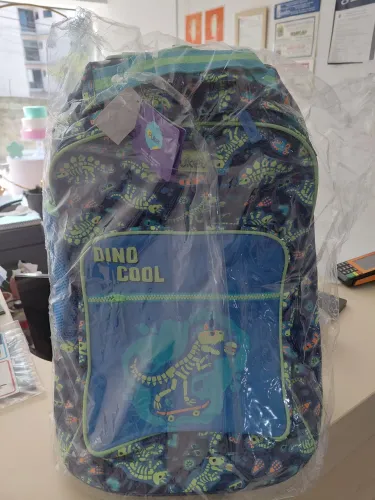 Mochila Puket nova Dino Fósseis 